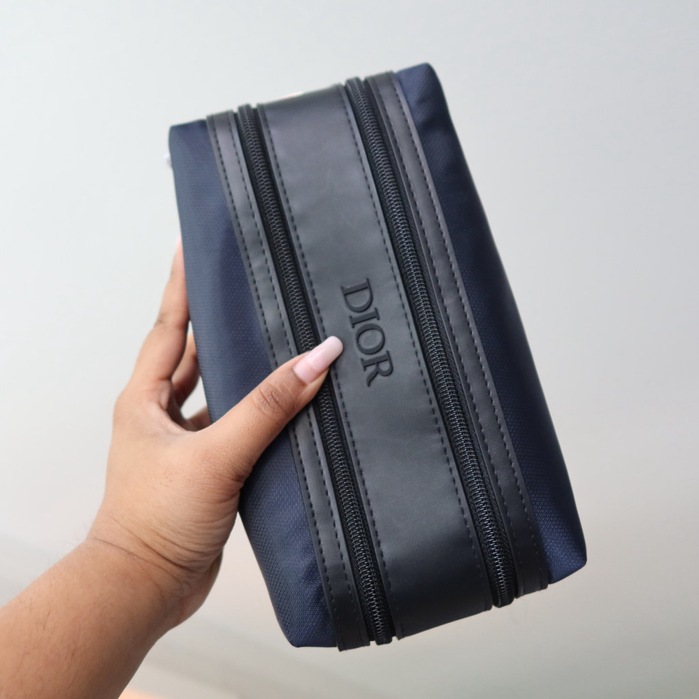 DIOR Sauvage Men's Trousse Toiletry Pouch GWP NWT - Picture 2 of 9